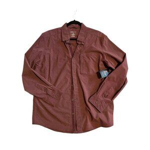 NWT SIZE LARGE SWISS TECH PERFORMANCE GEAR BUTTON UP COLLARED SHIRT OUTDOORS